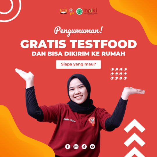 GRATIS TESTFOOD